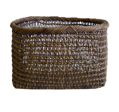 A Hand Twined Basket: Akebia Vine