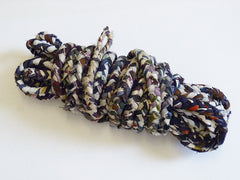 A Wonderful Length of Hand Braided Recycled Rope: Multiple Textiles