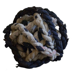 A Ball of Boro Himo: Rustic Hand Twisted Rope