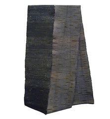 A Yarn and Rag Woven Obi: Two Distinct Tonal Zones