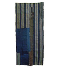 A Very Attractive Two Haba Boro: Patches and Old Woven Stripes