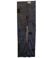 A Two Panel Boro Textile: Kasuri Cotton and Wonderful Patches