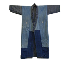 A Boro Cotton Kimono: Recycled Cottons and Family Crests