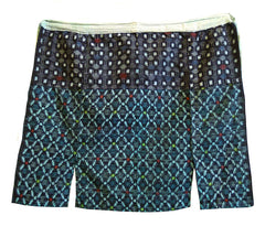 A Maekake of Two Kasuri Cottons: Traditional Apron