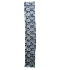 A Generous Length of Pieced Katazome Cotton: Hand Spun Yarns