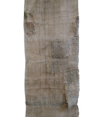 A Tattered Length of Patched Mosquito Netting: Hemp or Ramie