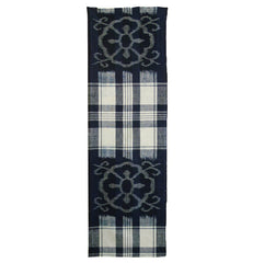 A Length of Handsome Kasuri Cotton: Plaid and Image
