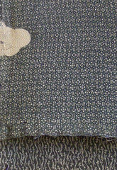 A Length of Reversible Edo Komon Silk: A Different Pattern on Each Side