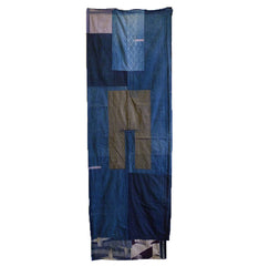A Two Panel Boro Cloth: Undone Noragi