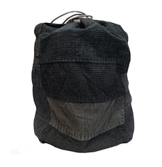 An Oversized Piece-Constructed Cotton Bag: Recycled Antique Cloth