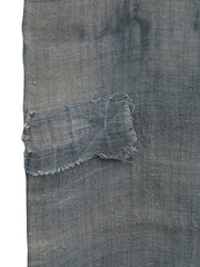 A Tattered, Patched and Mottled Length of Mosquito Netting: Hemp Fiber