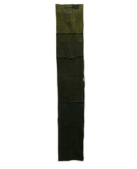 A Length of Green Toned Hand Woven Cotton: Kaya