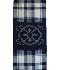 A Length of Plaid and Kasuri Cotton: Flower and Plaid