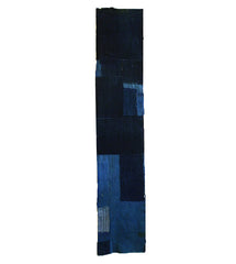 A Beautifully Layered and Patched Boro Panel: Hand Spun Cottons
