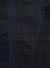 A Katazome Dyed Boro Panel: Faux Kasuri or Ikat