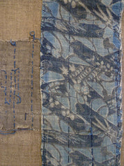 A Section of a Boro Obi Shin: Beautiful Age