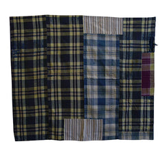 A Many Layered Cotton Boro Mat: Two Distinct Sides