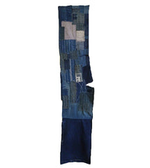 A Very Patched Fragment from a Boro Kimono: Layers and Stitches