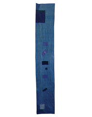 A Long Attractive Boro Panel: Clear Indigo Blues