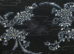 A Length of Complex Designed Narumi Kongata: Multi-Stenciled Faux Shibori
