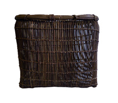 A Hand Twined Akebia Vine Basket: Elegant, Beautiful Form