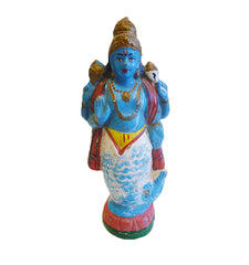 A Vintage South Indian Golu or Kolu: Vishnu as Matsya