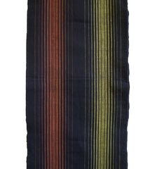 A Length of Gradient Stripes: Black, Red, Yellow