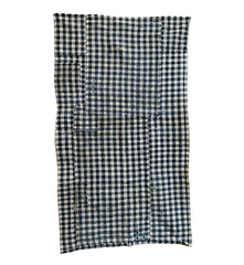 A Subtle and Beautiful Boro Mat: Hand Spun Cotton Checks