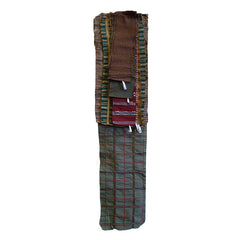 A Set of Eight Weaving Samples: Cut Colored Cotton