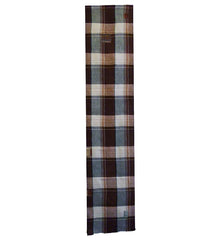 An Early Showa Length of Plaid Cotton: Patched