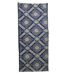 A Length of Beautifully Colored Katazome Cotton: Unusual Pattern
