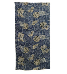 A Length of Beautifully Detailed Old Katazome Cotton: Double Sided