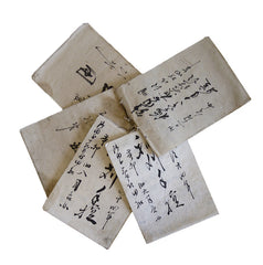 A Group of Five Daifukucho: Connected by Twisted Paper Cording