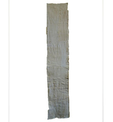 An Unusual White Boro Panel: Layered Cottons