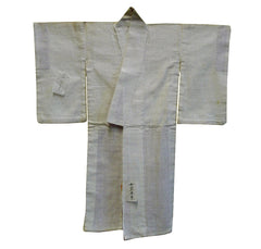 A White Cotton Hinagata: Tiny Practice Kimono