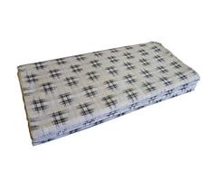 An Unopened, Unused Full Bolt of Kasuri Cotton: Blue on White