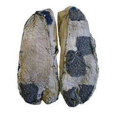 A Pair of Heavily Mended Tabi: Traditional Footwear