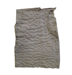 A Zokin or Dustrag: Refashioned Cotton Shirt