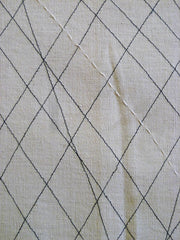 A Machine and Hand Stitched Cloth: Strong Diagonals