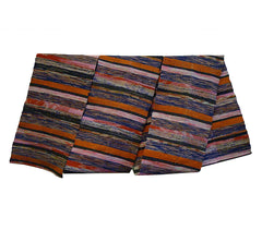 A Wide and Beautifully Colored Sakiori Obi: Ragweave