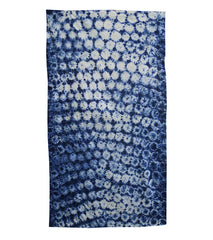 A Wide Piece of Large Scale Shibori: Broad Dappling