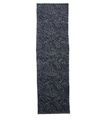 A Length of Indigo Dyed Cotton Katazome: Stylized Willow Trees