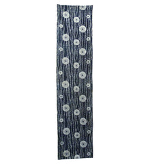 A Length of Hand Woven Katazome Cotton: Willow Branches