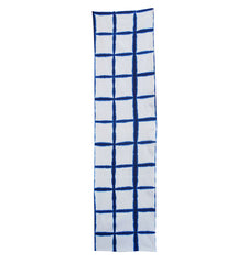 An Itajime Shibori Diaper: Boldly Patterned