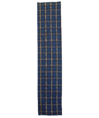 A Beautiful Length of Complex Plaid Cotton: Kasuri Details