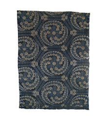 A Fragment of Katazome Dyed Cotton: Wisteria Roundels
