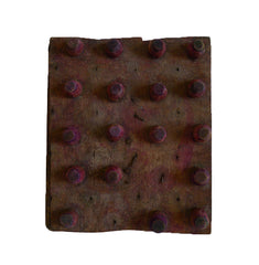 A Rustic Woodblock: Nailed Dots