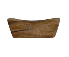 A Hand Hewn Wooden Pillow: Rural China