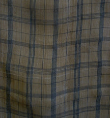 A Length of Okinawan Bashofu: Banana Fiber and Indigo Dyed Cotton