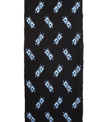 A Length of Beautifully Geometric Kasuri: Indigo Dyed Cotton